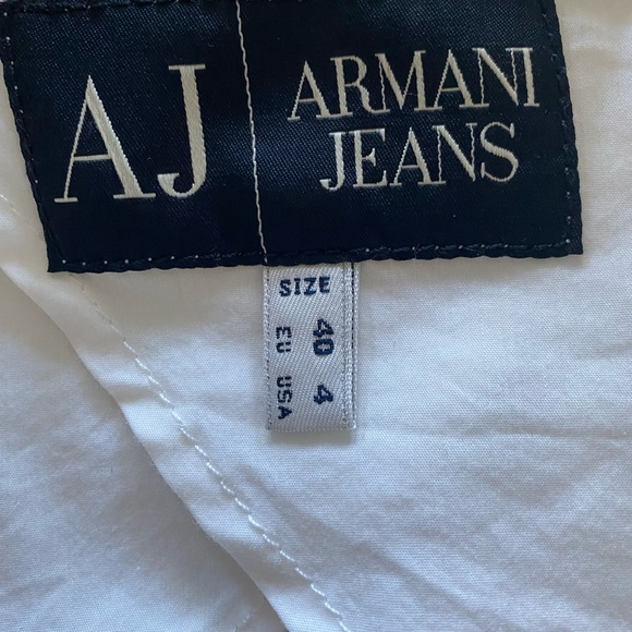 Armani Jeans Linen Blazer - Picture 3 of 5